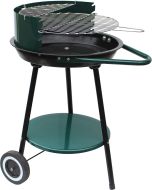 Barbacoa carbon redonda ø 46 x 57-73 cm natuur