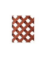 Celosía lop 1 x 2 m marron catral