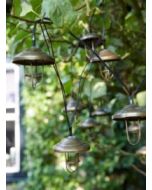 Lampara jardin guirnalda 3,8m lanzarote luxform 125854