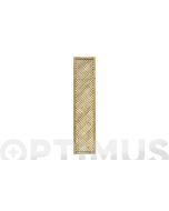Celosía madera pino clematite con marco 40x180 cm. forest