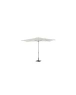 Parasol aluminio blanco 3 x 2 m tubo 48 mm import