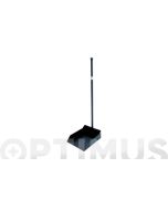 Recogedor metalico negro 76 cm imex el zorro