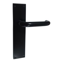 Manivela puerta aluminio negro 606 micel - Ferretería 1