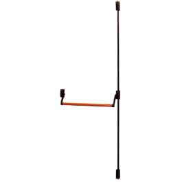 Varillas antipanico 7081 alto-bajo s/59600 cisa hasta 2,21mts. negra