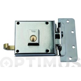 Cerradura sobreponer 6 /120 derecha niquelado yale