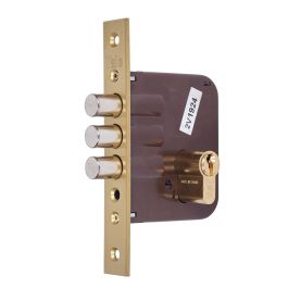 Cerradura mad.emb. 23x50mm c/cu yale bicapa 811803030bc 8118