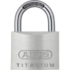 Candado seguridad arco corto 35mm aluminio titalium abus 54ti/35