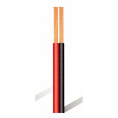 Cable multimedia paralelo bicolor 100 mt 2x1mm 100mt rojo negro lazsa