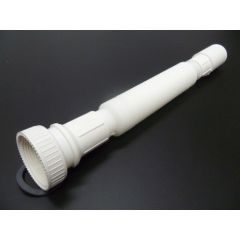 Tubo extensible orientable 35-80cm-11/4" plastico blanco saneaplast