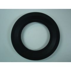 Junta manguito inodoro 90/110mm plastico negro saneaplast