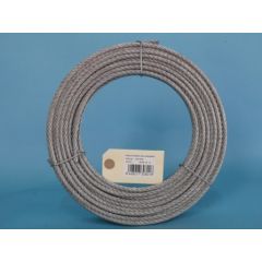 Cable industrial 6x19+1 08mm acero galvanizado cursol 12016010 100 mt