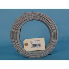 Cable industrial 6x7+1 4mm acero galvanizado cursol 120120082 15 mt