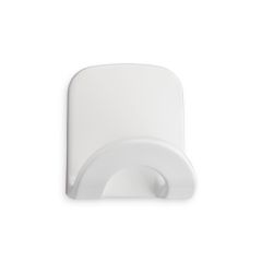 Colgador hogar adhesivo arco 68x60x53mm plastico blanco inofix 2086-2-