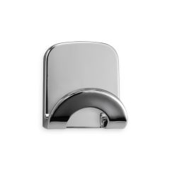 Colgador hogar adhesivo arco 68x60x53mm plastico plata inofix 2086-5-