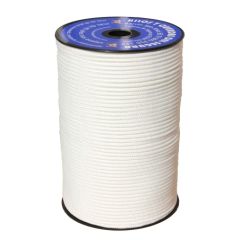 Cuerda fijacion trenzada brillante 05mm 200 mt nylon blanco hyc 5116050200