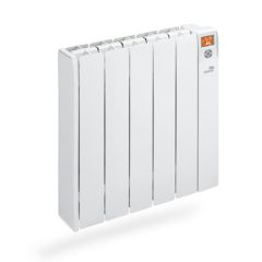 Emisor termico electrico 750w fluido digital 10x49,5x58,1cm aluminio blanco siena 750 cointra siena 750