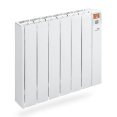 Emisor termico electrico 1000w fluido digital 10x57,5x58,1cm aluminio blanco siena 1000 cointra siena 1000