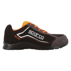 Zapato seguridad s3-src deportiva impermeable t38 tejido tecnico negro/naranja n 137215