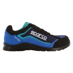 Zapato seguridad s3-src deportiva impermeable t38 tejido tecnico negro/azul nitr