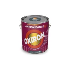 Esmalte antioxidante oxiron liso brillo 4 l gris medio