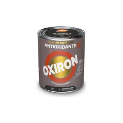 Esmalte antioxidante oxiron liso efecto forja 750 ml negro