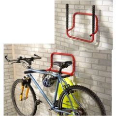 Soporte bicicleta plegable 2 bicicletas pared mottez