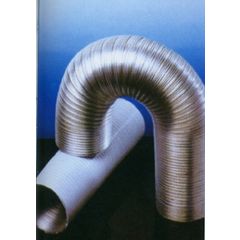 Tubo extraccion aire compacto 100mmx5mt aluminio aluminio alu espir espiroflex 5 mt 02300100420