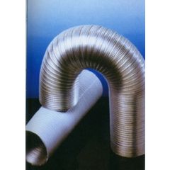 Tubo extraccion aire compacto 120mmx5mt aluminio aluminio alu espir espiroflex 5 mt 02300120300