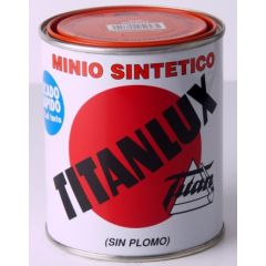 Minio sin plomo sintetico 125 ml naranja titan               65619