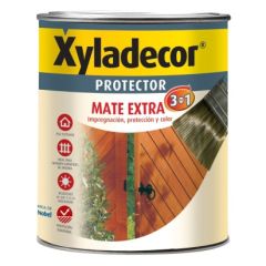 Protector preparacion madera nogal 750 ml interior, exterior mate xyladecor 5088062