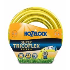 Manguera riego 5 capas tricotada 25mt-15mm amarillo super tric hozelock 25 mt 139071
