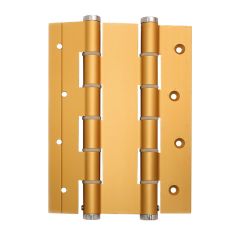 Bisagra puertas vaiven doble accion 180x40mm oro justor acero inox 2 pz 5914.02