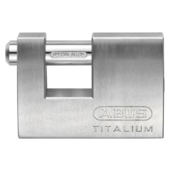 Candado seguridad arco rectangular 70mm aluminio aluminio abus 82ti/70