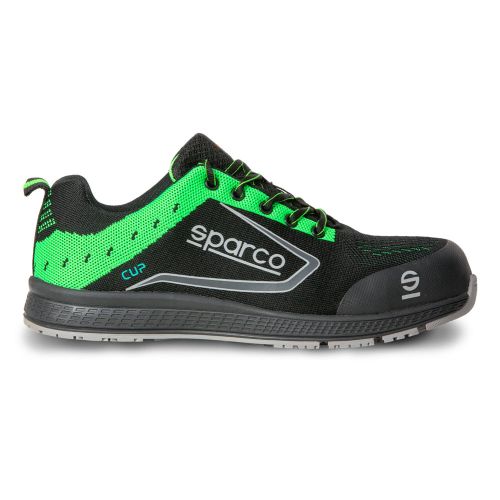⇒ Comprar Zapato seguridad s1p-src puntera composite t46 negra/verde cup  sparco ▷ Más de 200 tiendas ✔️