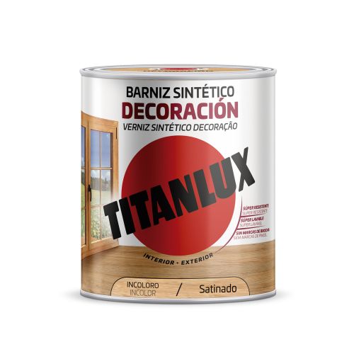 ⇒ Comprar Barniz madera satinado nogal 750 ml sintetico interior/exterior  titanlux m11100334 ▷ Más de 200 tiendas ✔️