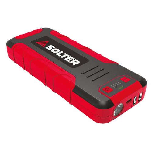 ⇒ Comprar Arrancador bateria coche 12v litio 17000ah rojo lithium lt-17  solter ▷ Más de 200 tiendas ✔️