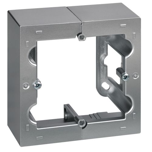 ⇒ Comprar Caja electricidad superficie simple aluminio serie 10 simon  f1090751026 ▷ Más de 200 tiendas ✔️
