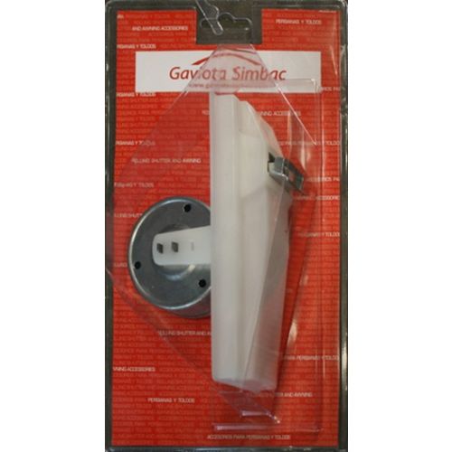 ⇒ Comprar Recogedor persiana 07-001-002 embutir pequeño plastico blanco  gaviota ▷ Más de 200 tiendas ✔️